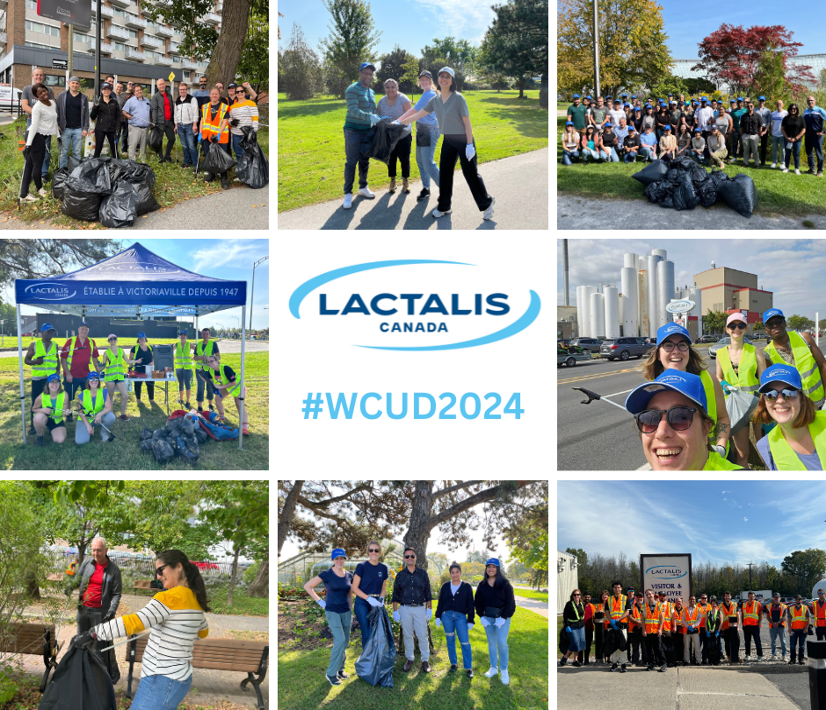 Lactalis Canada Joins World Cleanup Day 2024