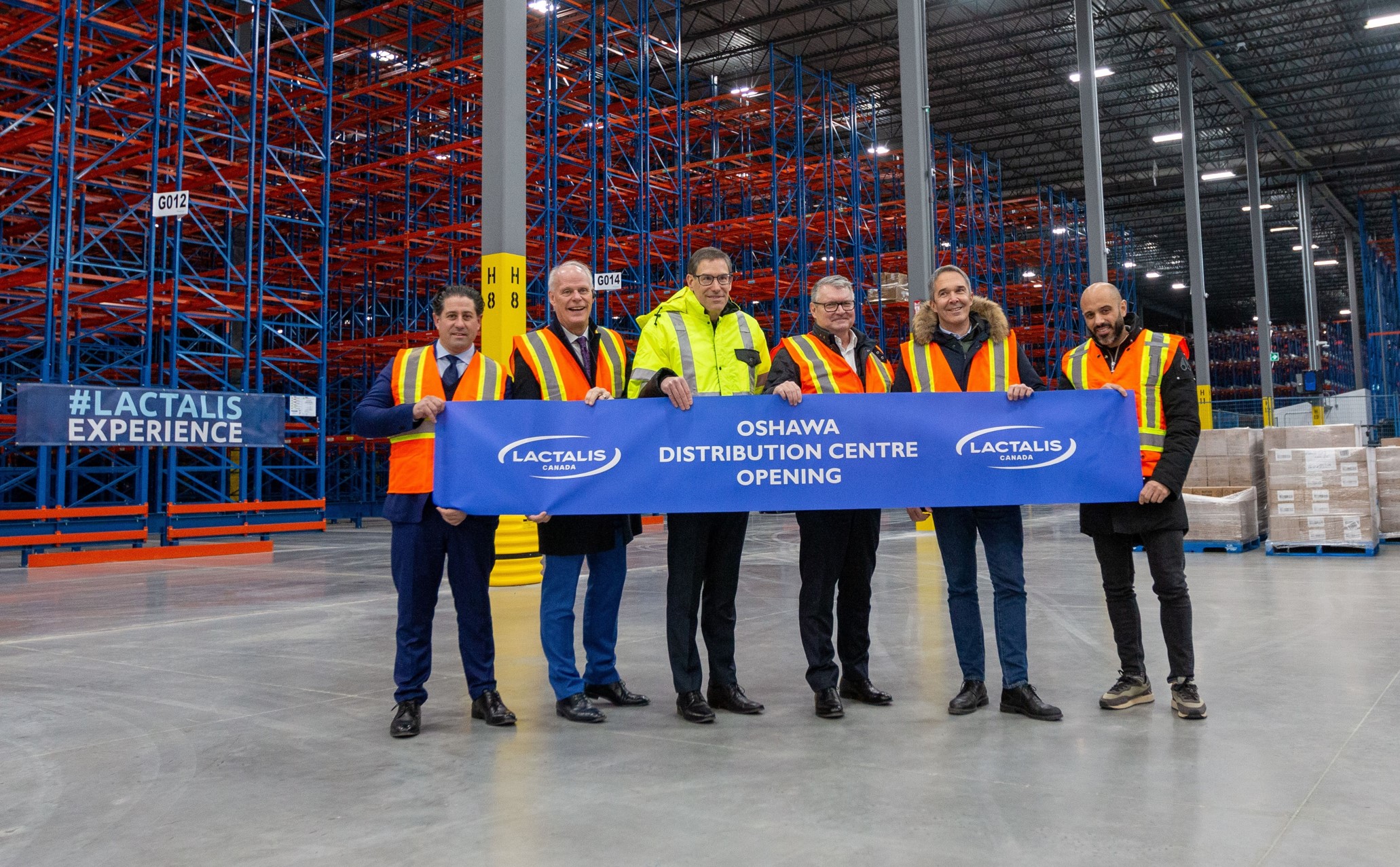 Ouverture officielle de Lactalis Canada  Nouveau centre de distribution à Oshawa (Ontario)